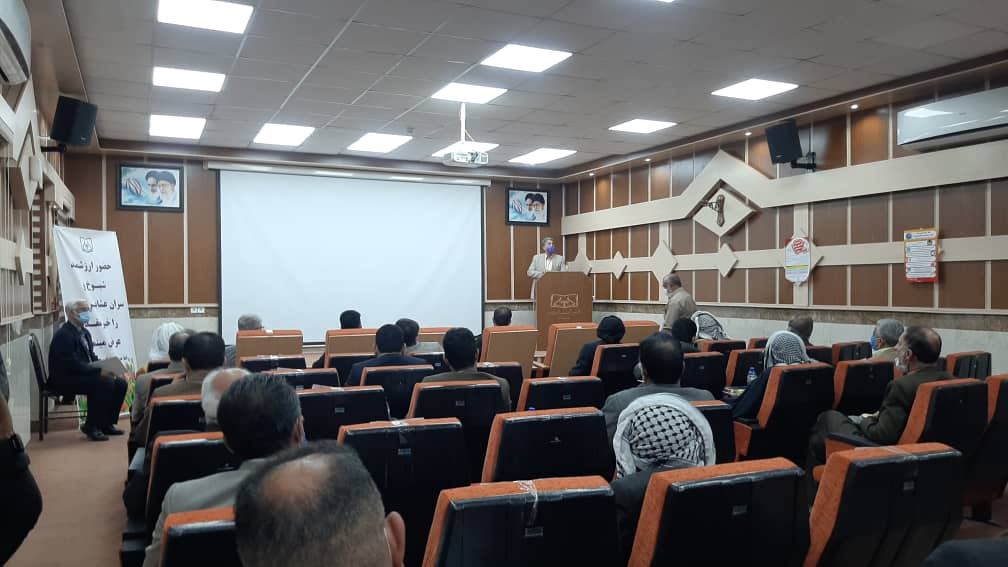 نشست مدیرعامل جمعیت هلال احمر استان خوزستان با بزرگان طوایف آبادان